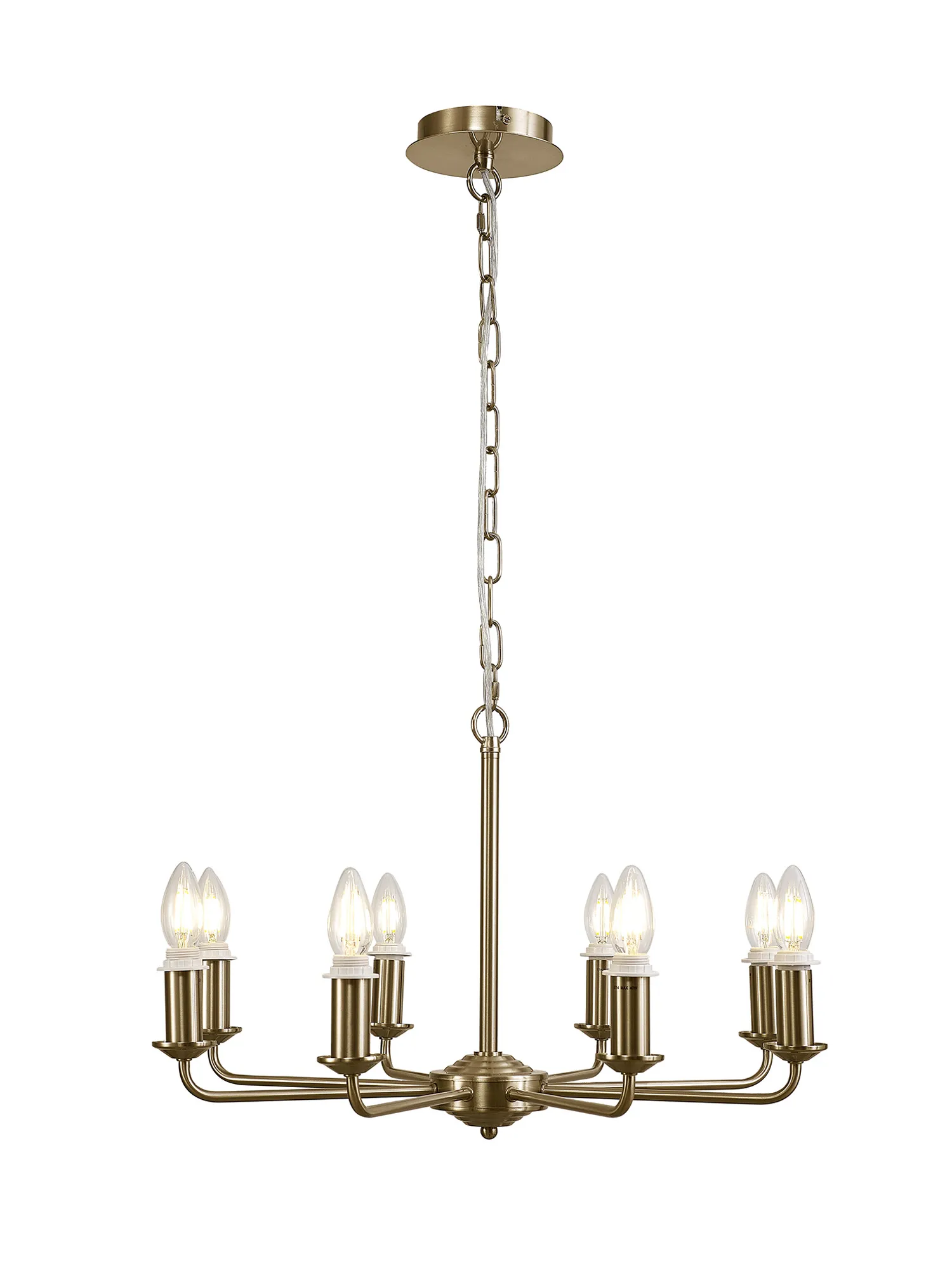 Banyan 6/8 Light Multi Arm Pendant/Semi Flush Shade- Various Finishes - Image 25