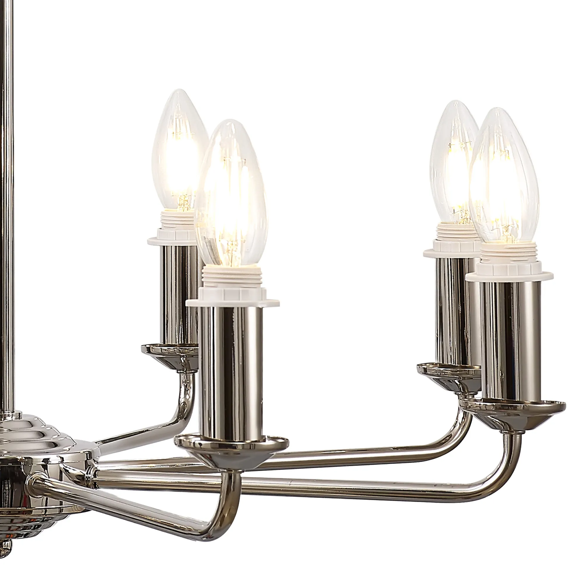 Banyan 6/8 Light Multi Arm Pendant/Semi Flush Shade- Various Finishes - Image 29