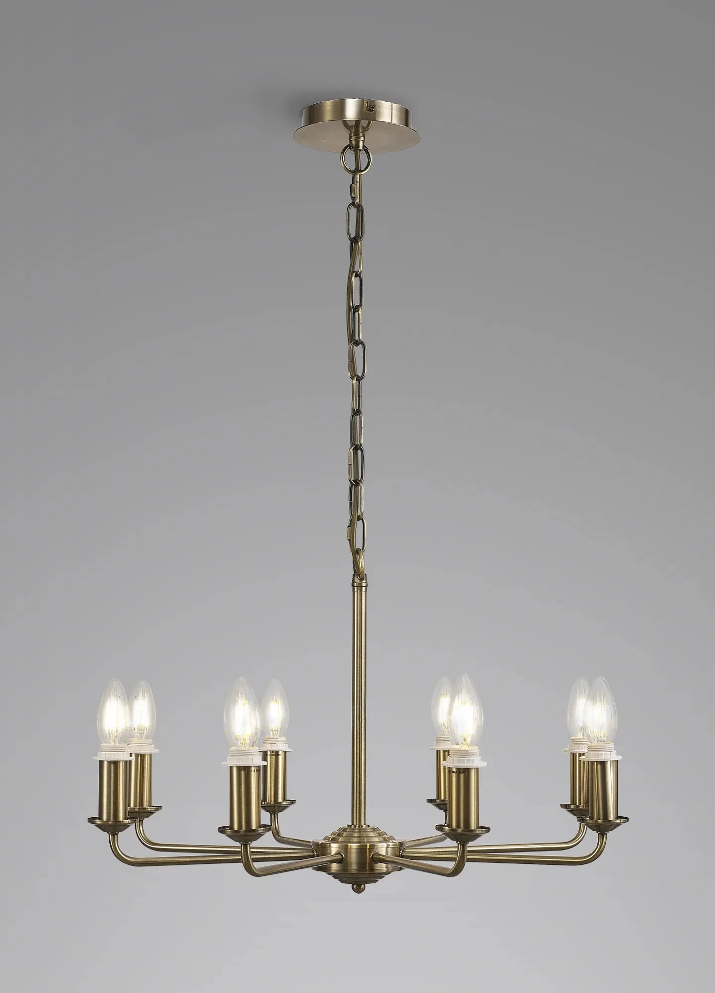 Banyan 6/8 Light Multi Arm Pendant/Semi Flush Shade- Various Finishes - Image 32
