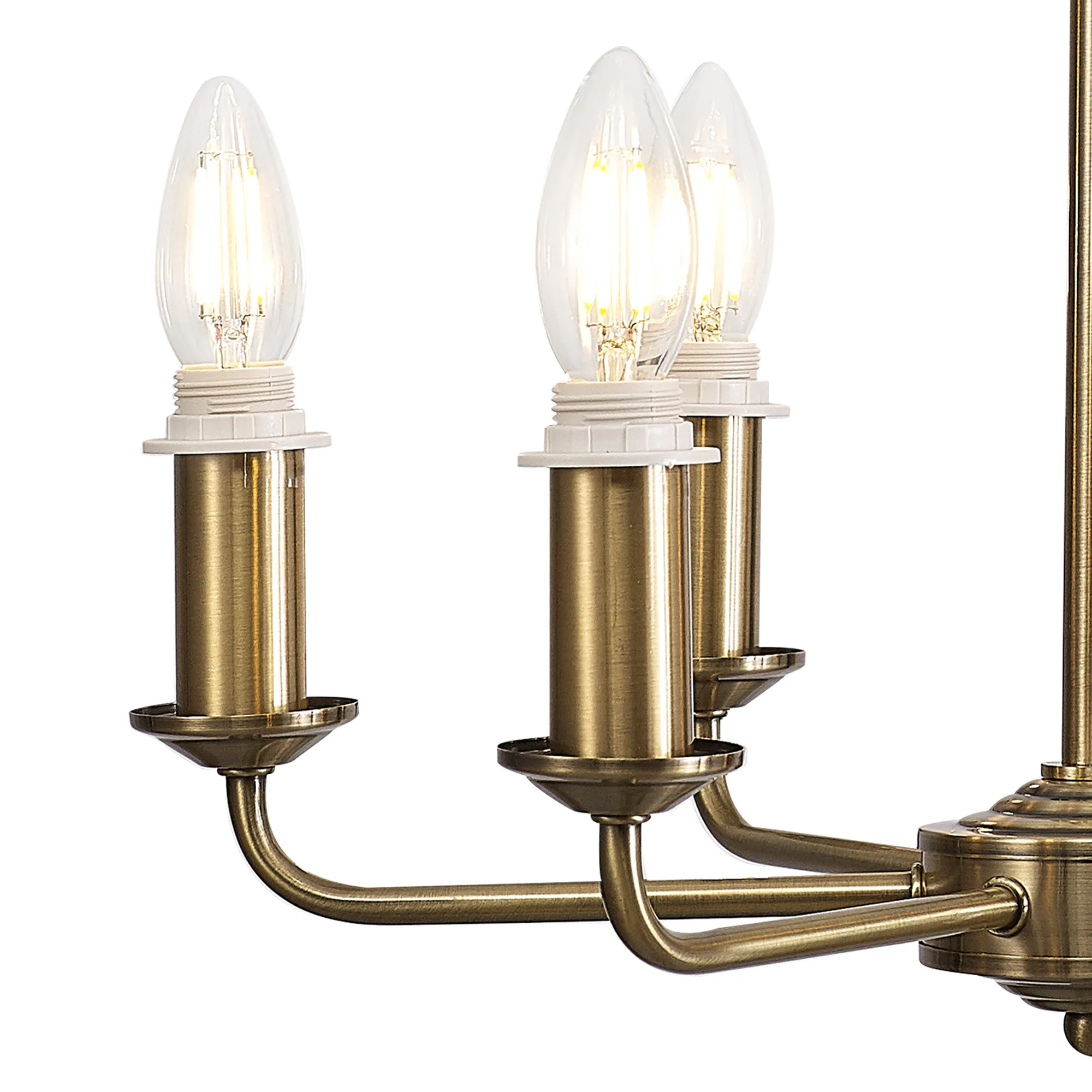Banyan 6/8 Light Multi Arm Pendant/Semi Flush Shade- Various Finishes - Image 4