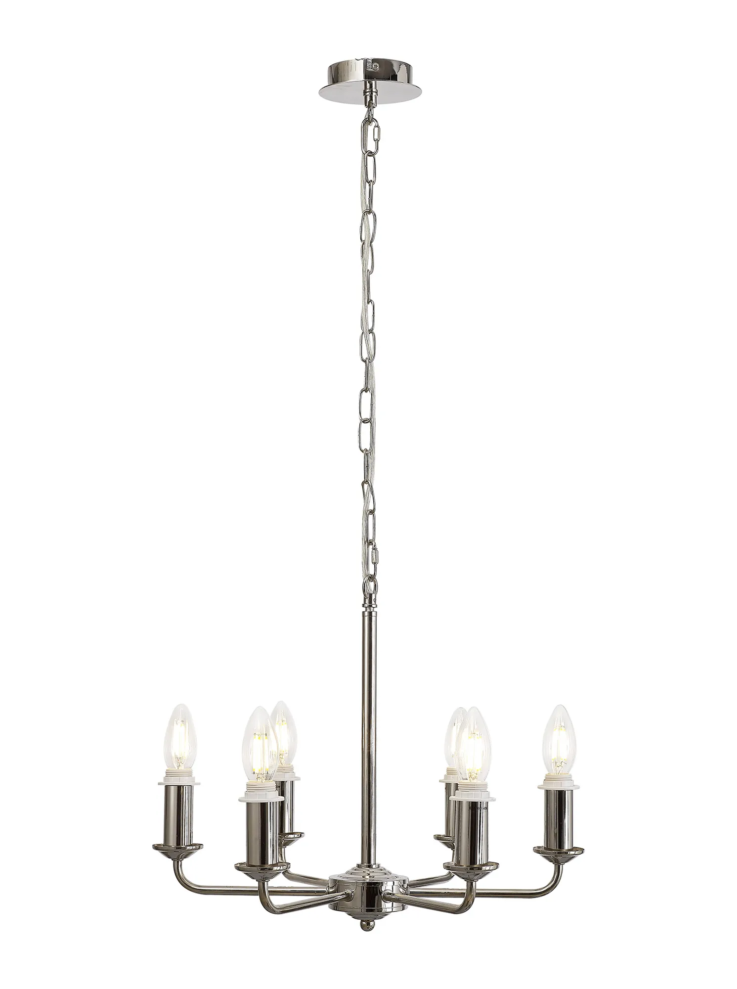 Banyan 6/8 Light Multi Arm Pendant/Semi Flush Shade- Various Finishes - Image 8