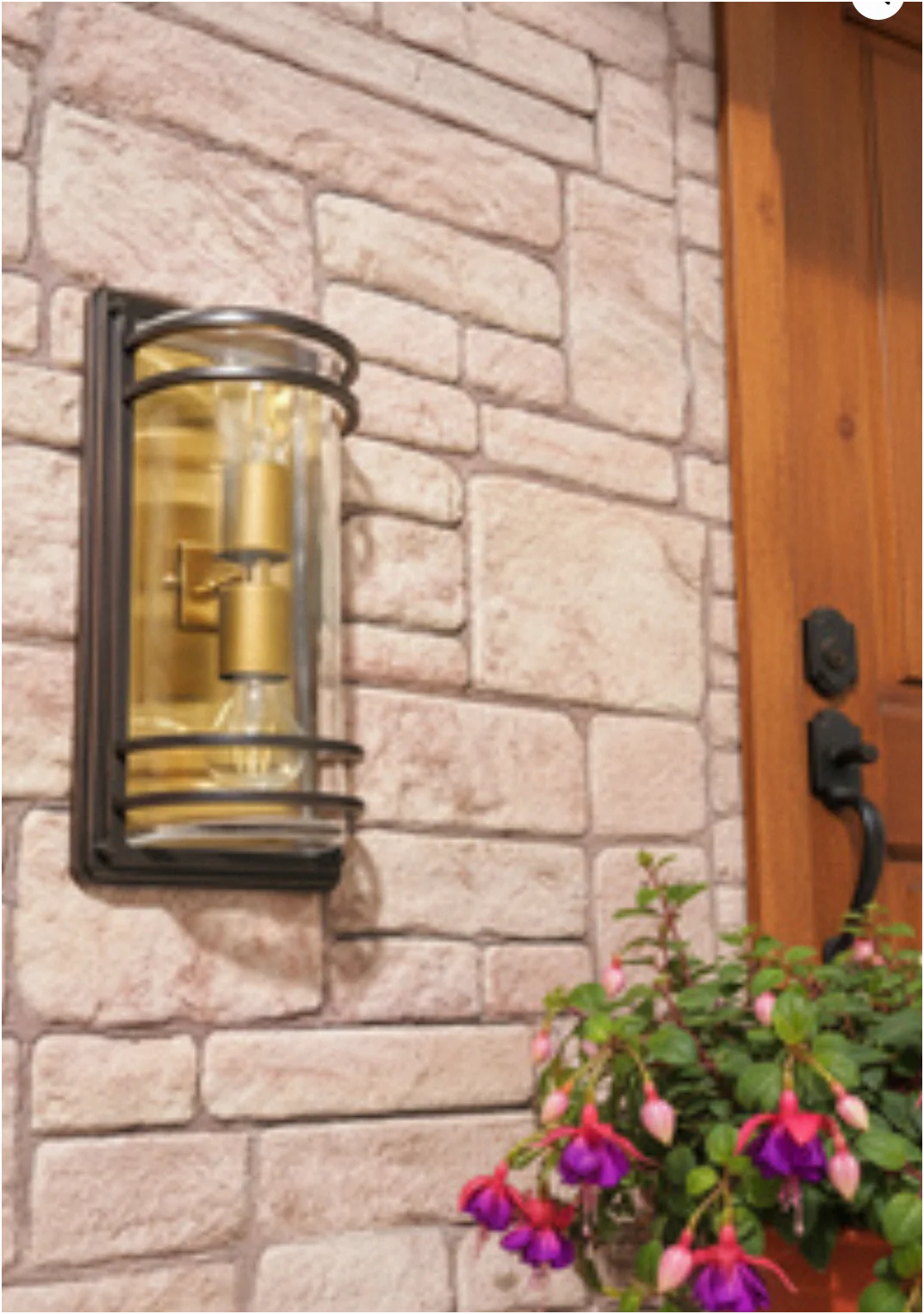 Bardo Bulkhead Lantern- Antique Bronze Finish - Image 4