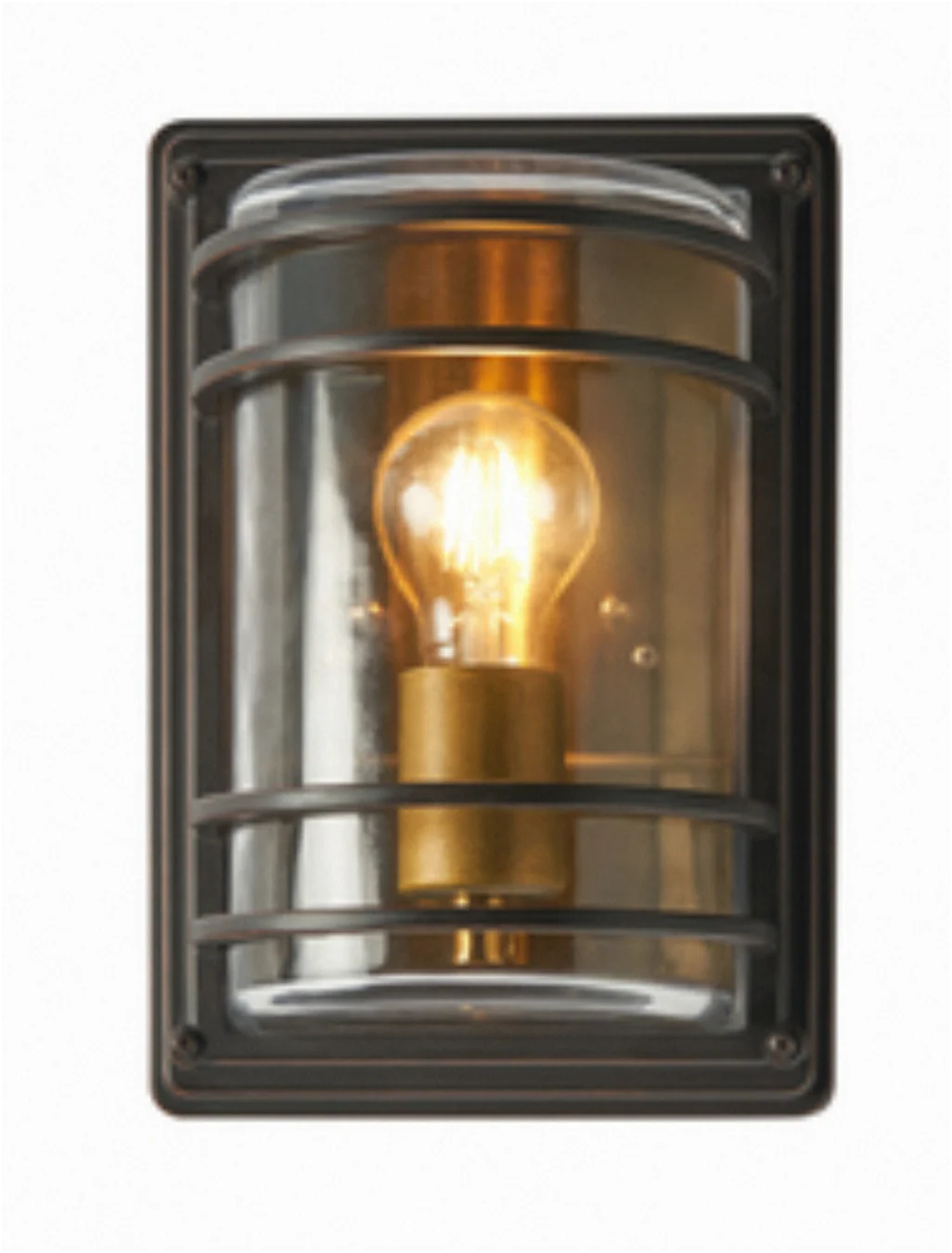 Bardo Bulkhead Lantern- Antique Bronze Finish - Image 5