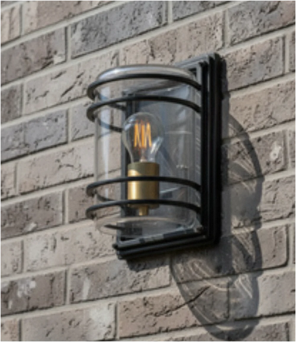 Bardo Bulkhead Lantern- Antique Bronze Finish - Image 8
