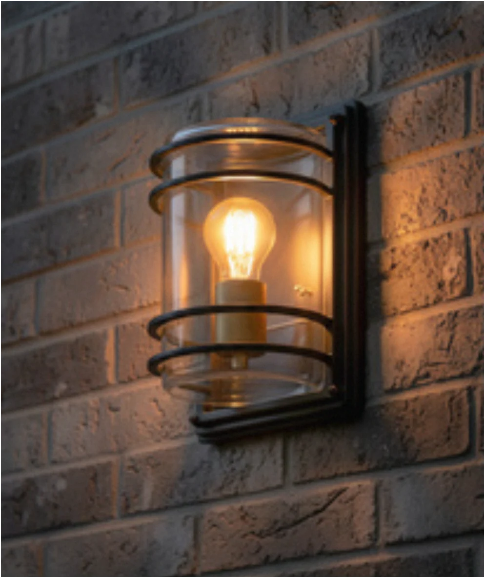 Bardo Bulkhead Lantern- Antique Bronze Finish - Image 9