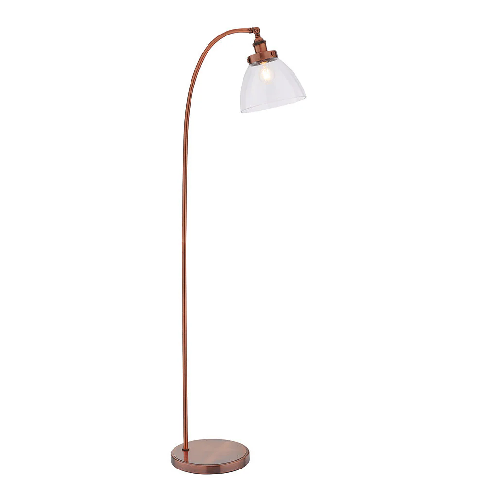 Bartley Task Floor Lamp - Various Finishes E27 - Image 10