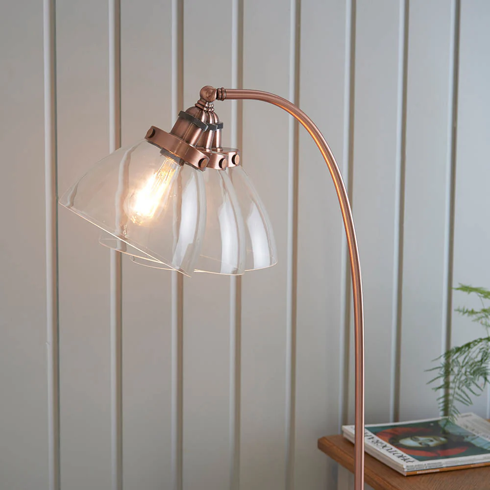 Bartley Task Floor Lamp - Various Finishes E27 - Image 13