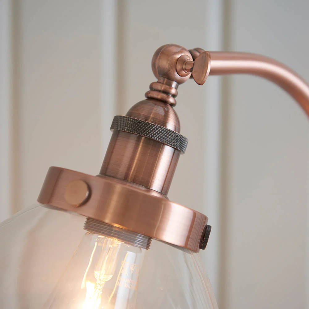 Bartley Task Floor Lamp - Various Finishes E27 - Image 15
