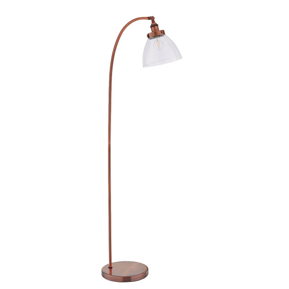 Bartley Task Floor Lamp - Various Finishes E27 - Image 17