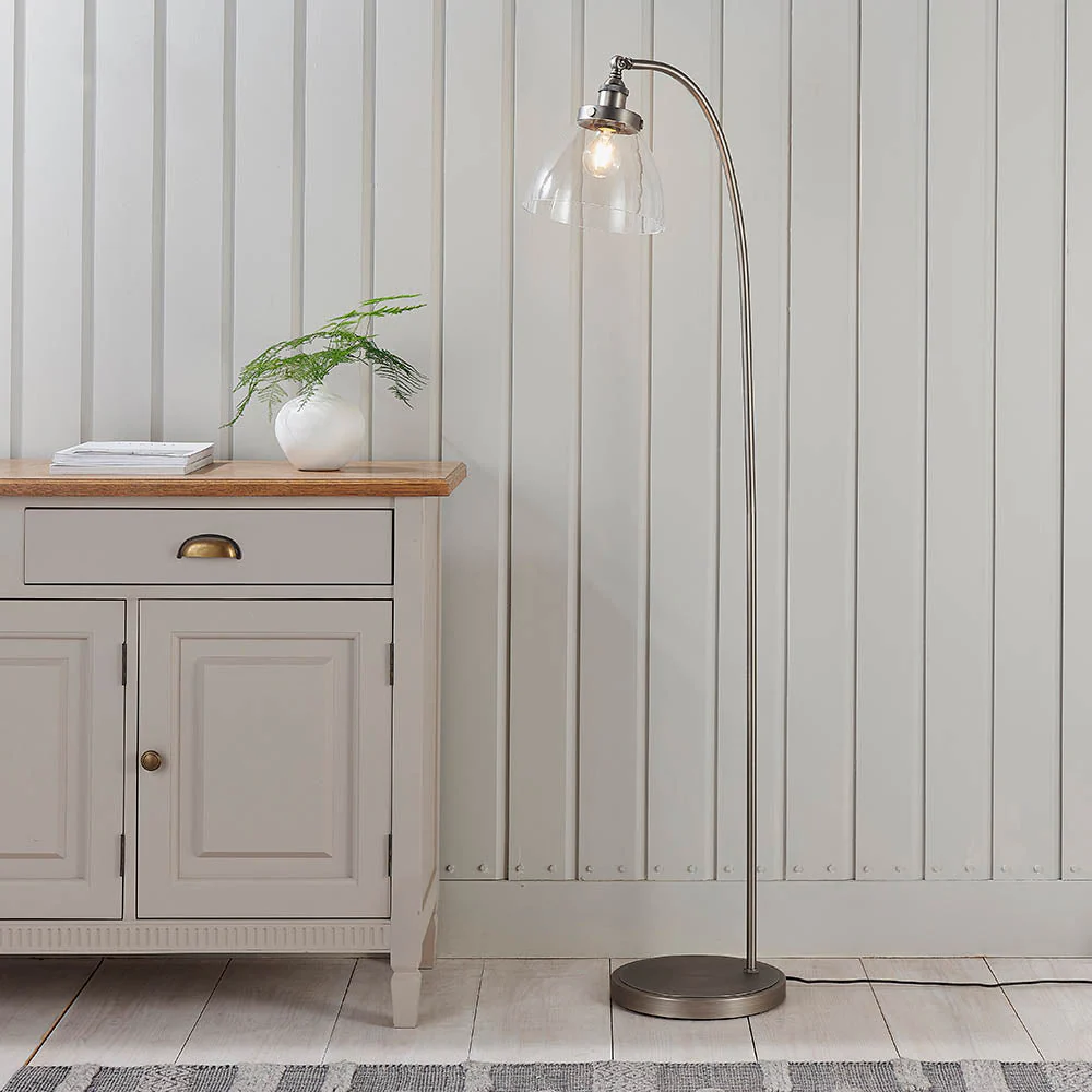 Bartley Task Floor Lamp - Various Finishes E27 - Image 20
