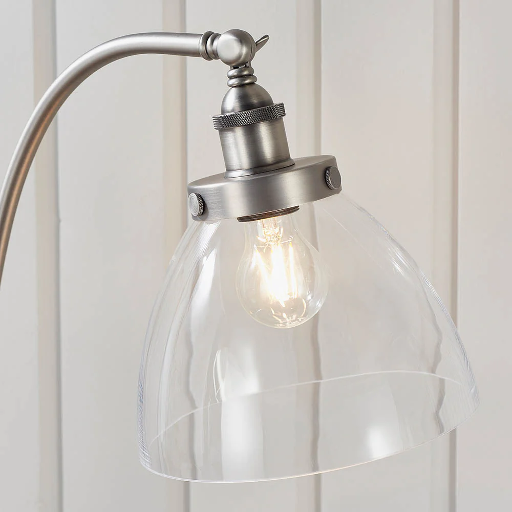 Bartley Task Floor Lamp - Various Finishes E27 - Image 23
