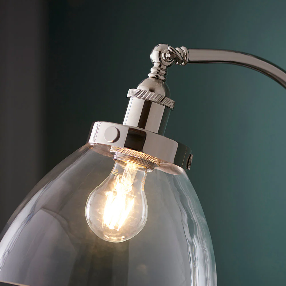 Bartley Task Floor Lamp - Various Finishes E27 - Image 35