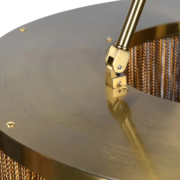 Bartok Flush/Chain Mount Light - Old Gold - Image 3