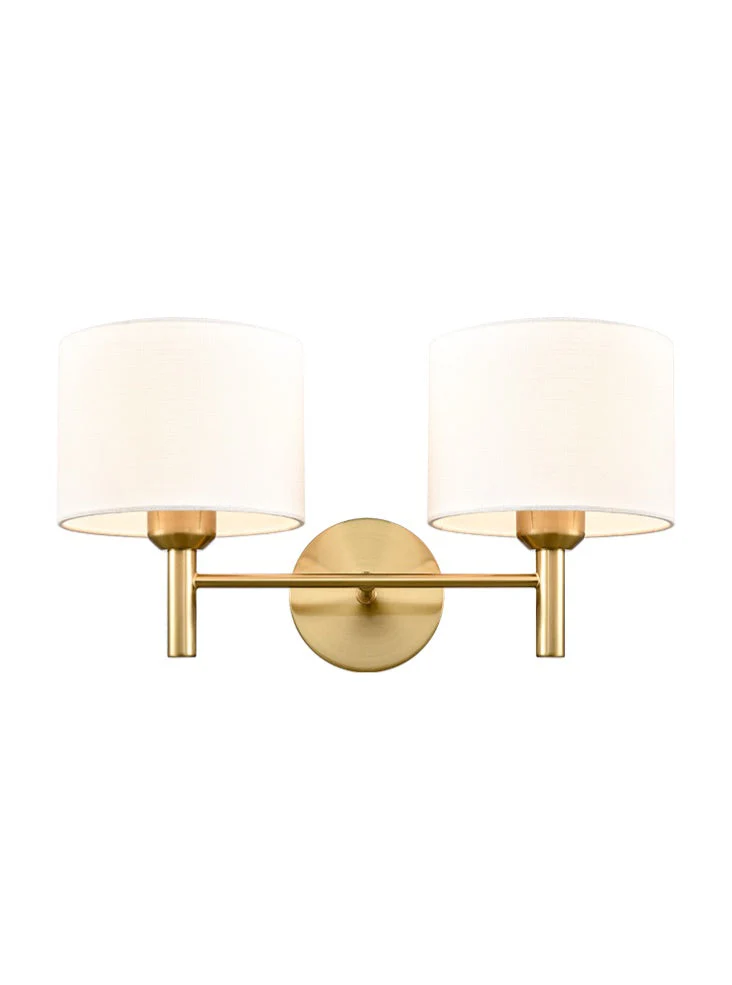 Barzini 1/2Lt Wall Light - Aged Brass - Image 4