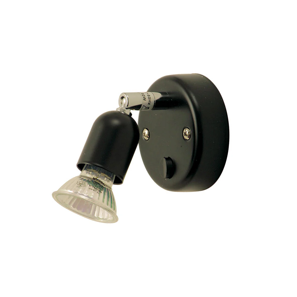 Bas 1Lt Ceiling/Wall Spotlight - Black/White - Image 3