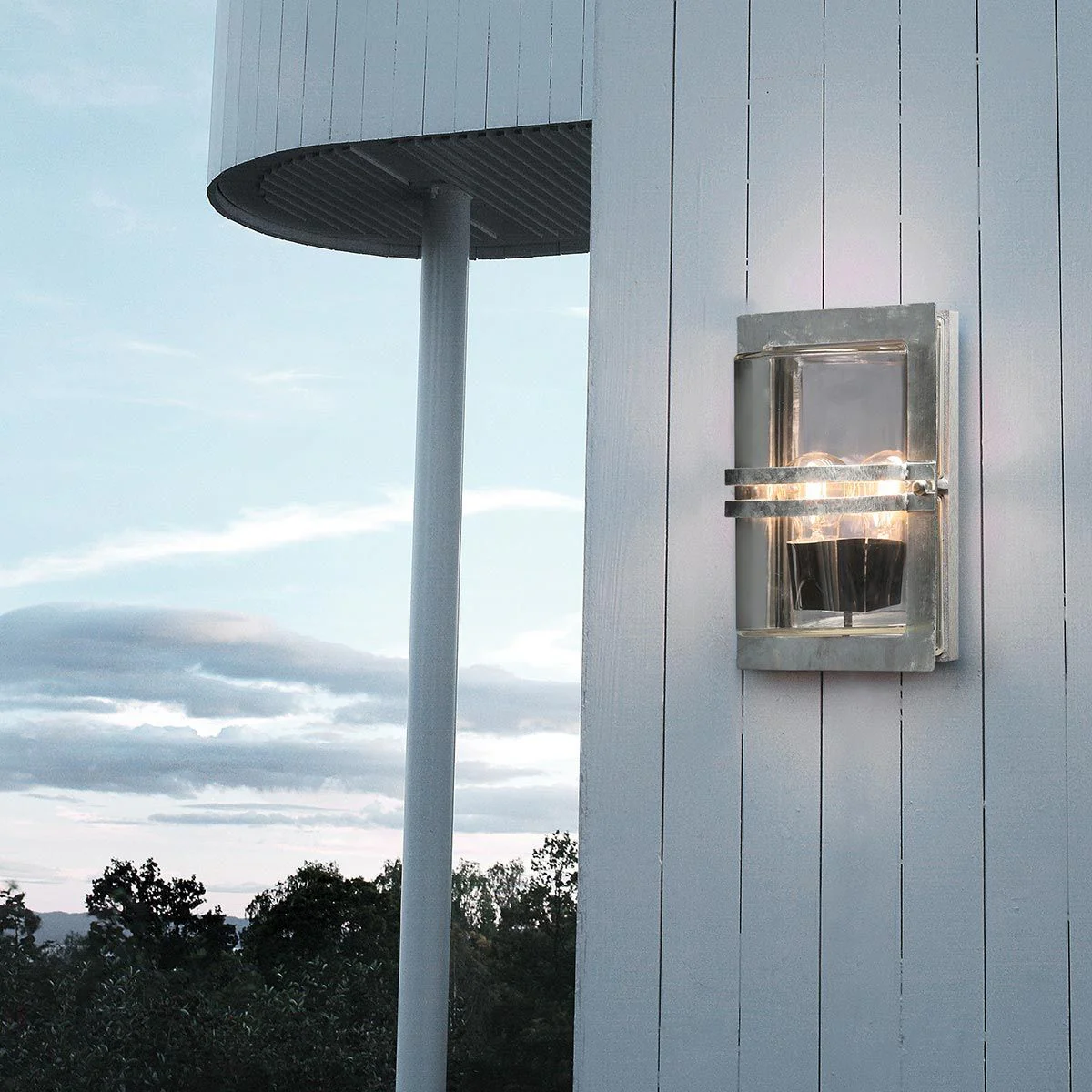 Basel 1 Light Wall Lantern -Various Finish E27 IP54 - Image 18