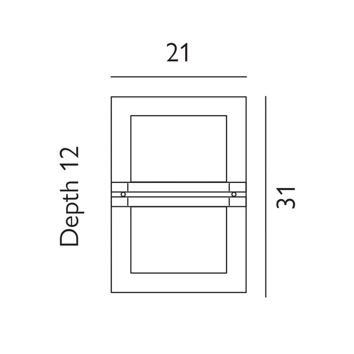 Basel 1 Light Wall Lantern -Various Finish E27 IP54 - Image 27