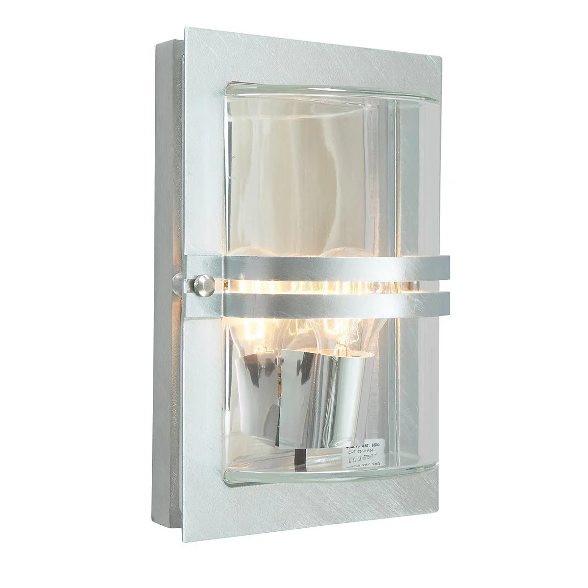 Basel 1 Light Wall Lantern -Various Finish E27 IP54 - Image 3