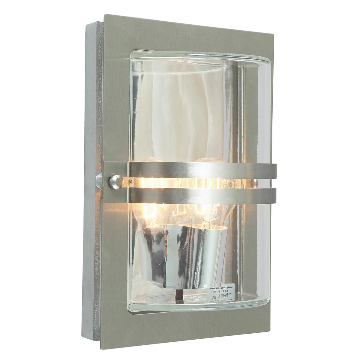 Basel 1 Light Wall Lantern -Various Finish E27 IP54 - Image 5