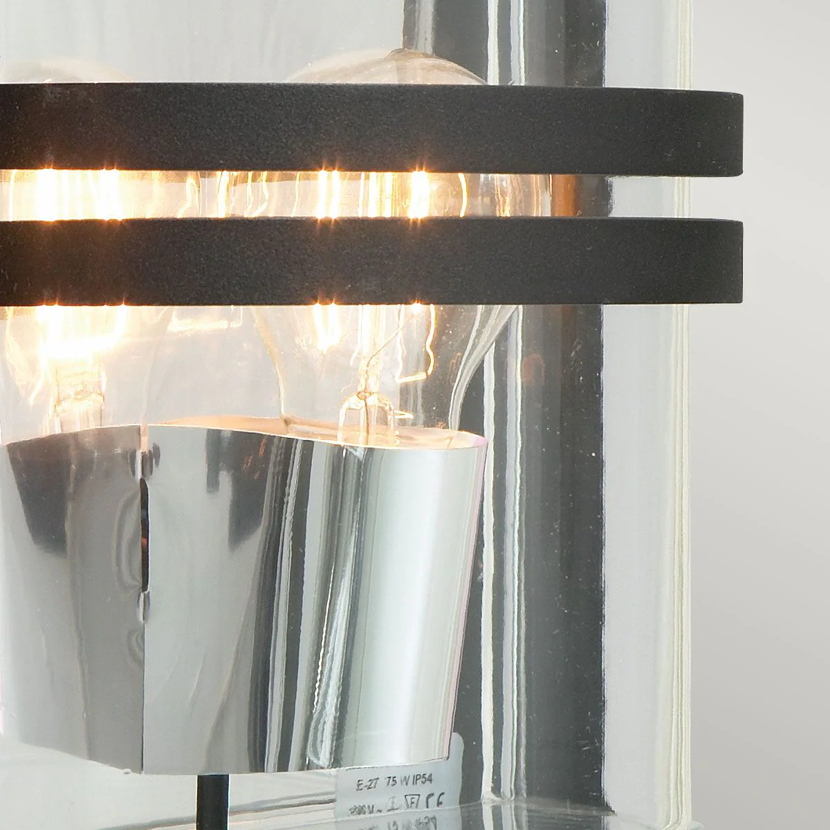 Basel 1 Light Wall Lantern -Various Finish E27 IP54 - Image 8
