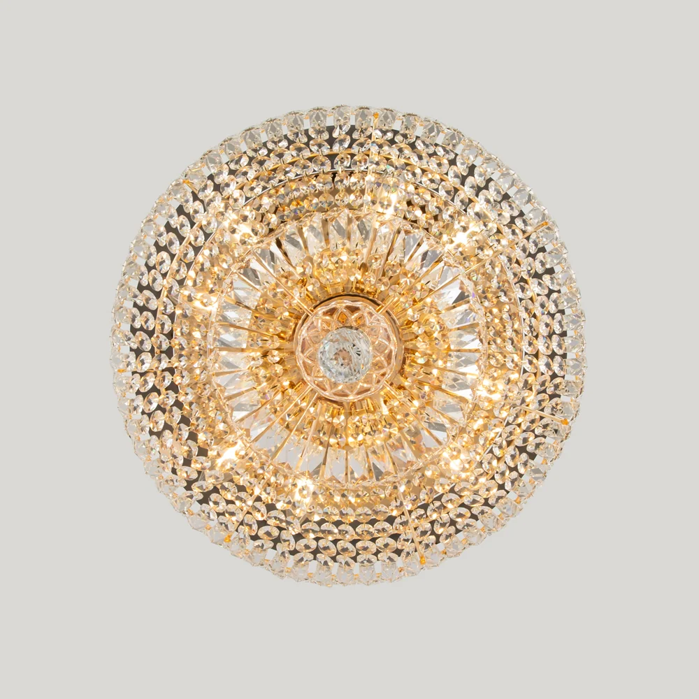 Basfor 12/16Lt Crystal Chandelier - Gold Finishes - Image 2