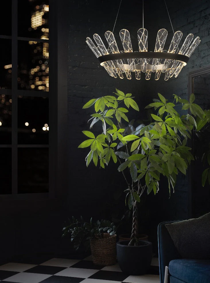Basildon LED Pendant- Bronze - Image 4