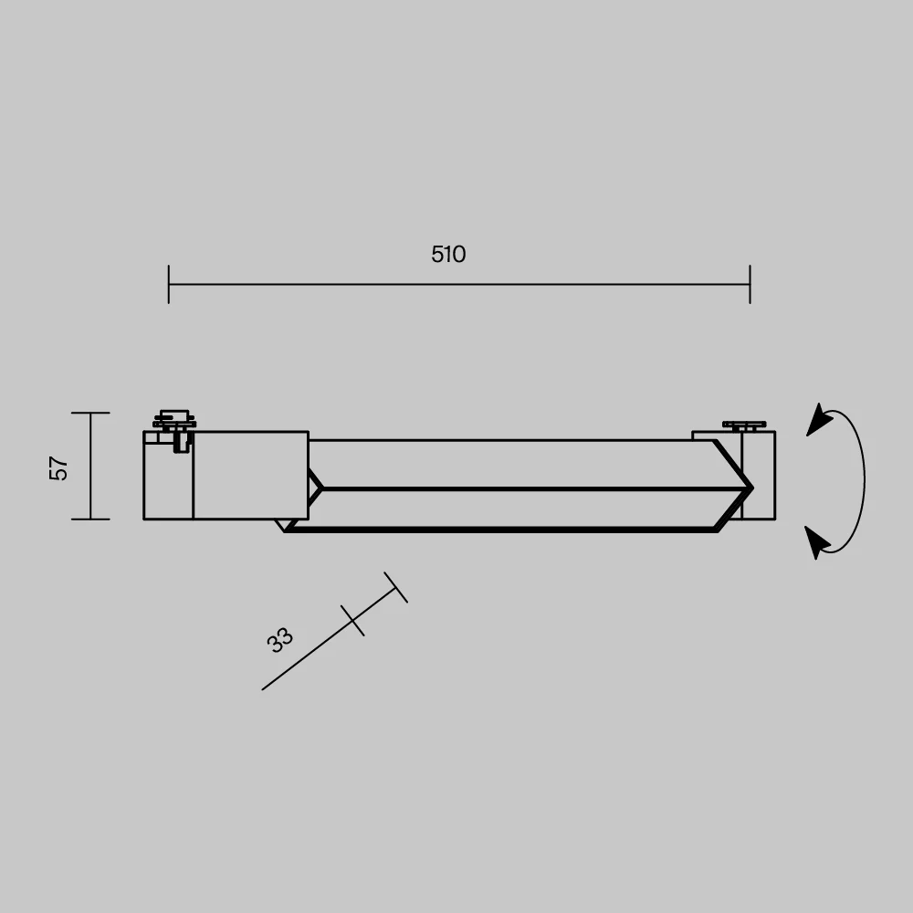 Basis Unity Rot Track Lighting -Integrated LED - Image 51