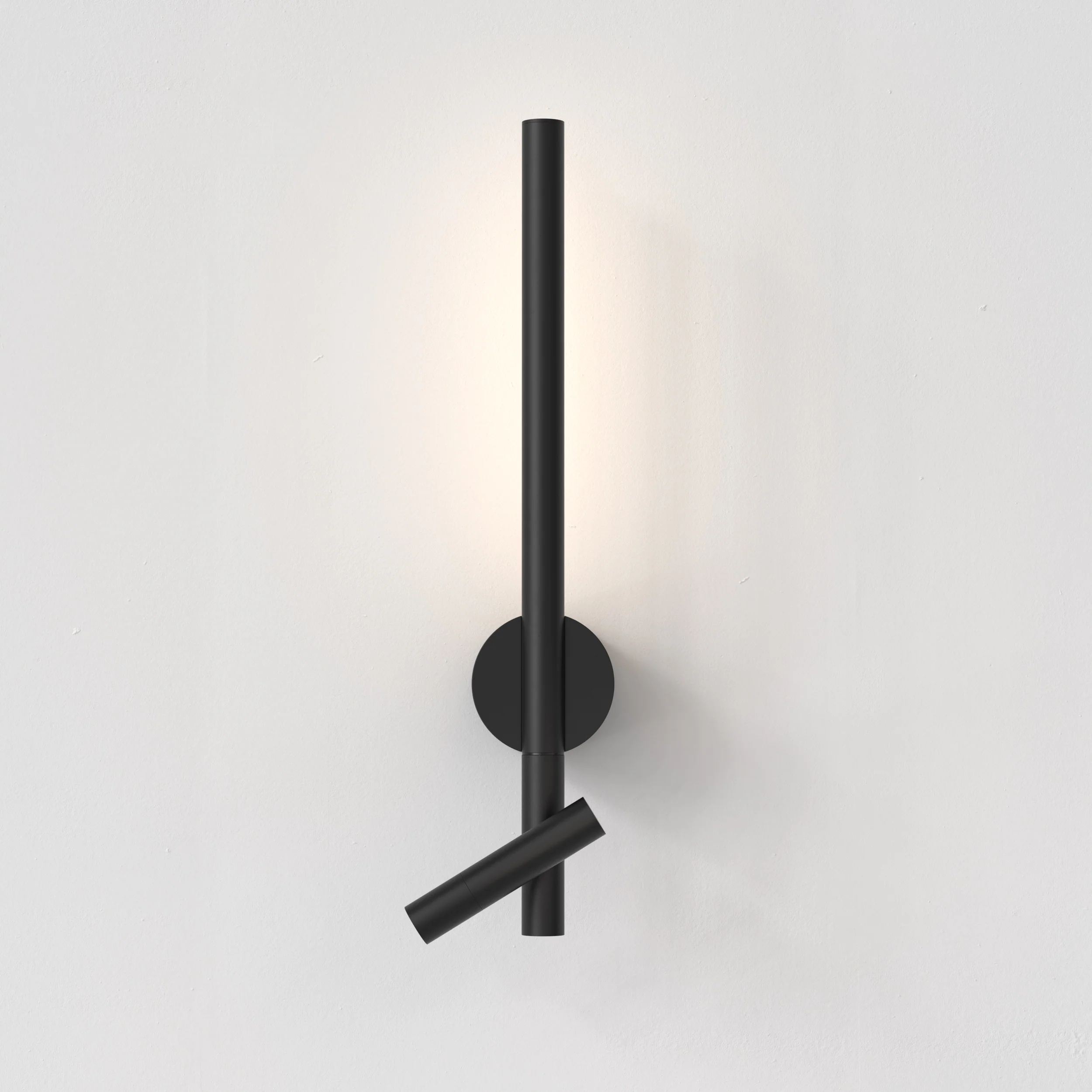 Baton Indoor Reader LED- Matt Black/ Matt Nickel - Image 3
