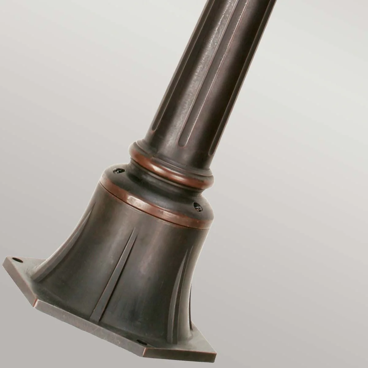 Baton Rouge 4Lt Post Light - Walnut IP44 E14 - Image 3