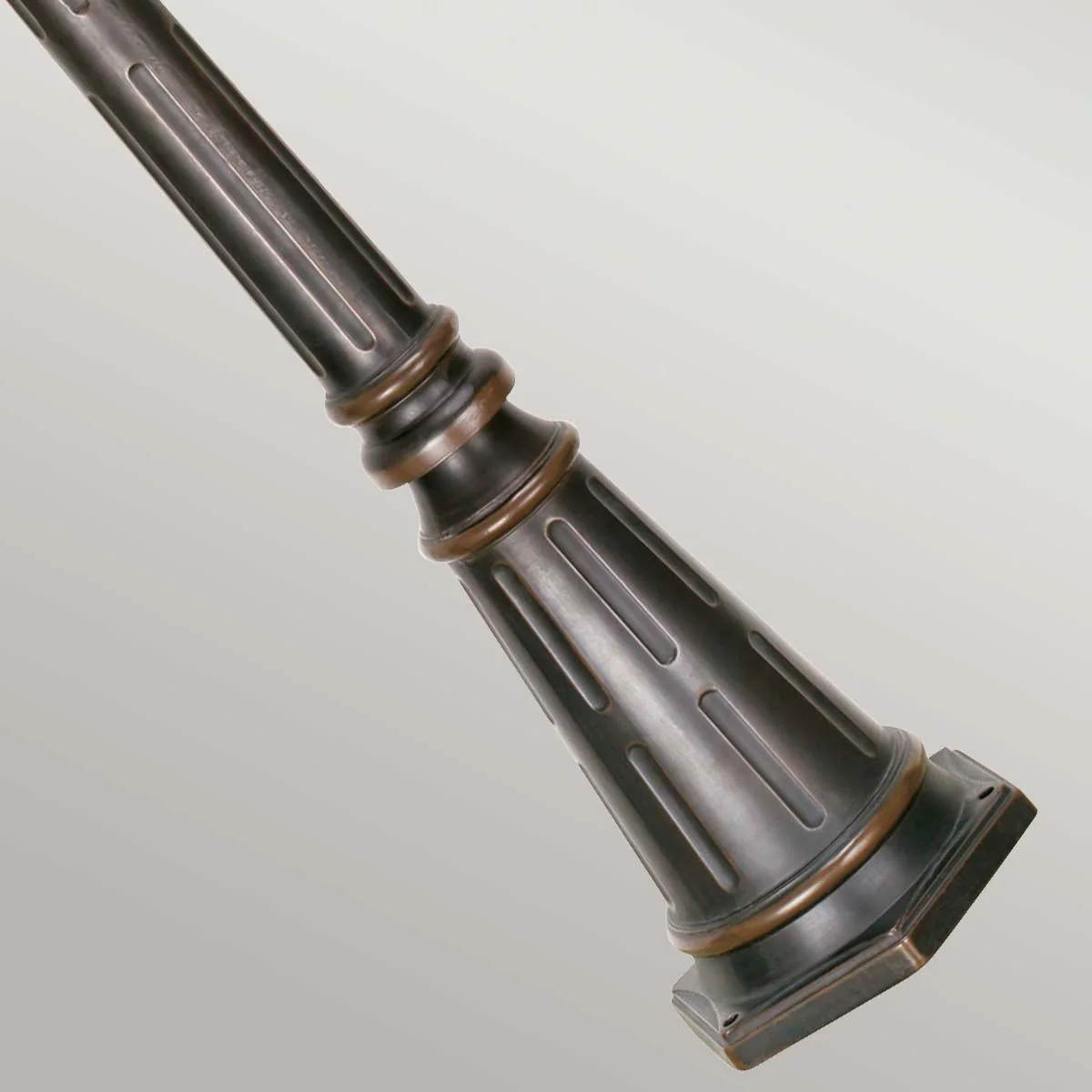 Baton Rouge 4Lt Post Light - Walnut IP44 E14 - Image 5
