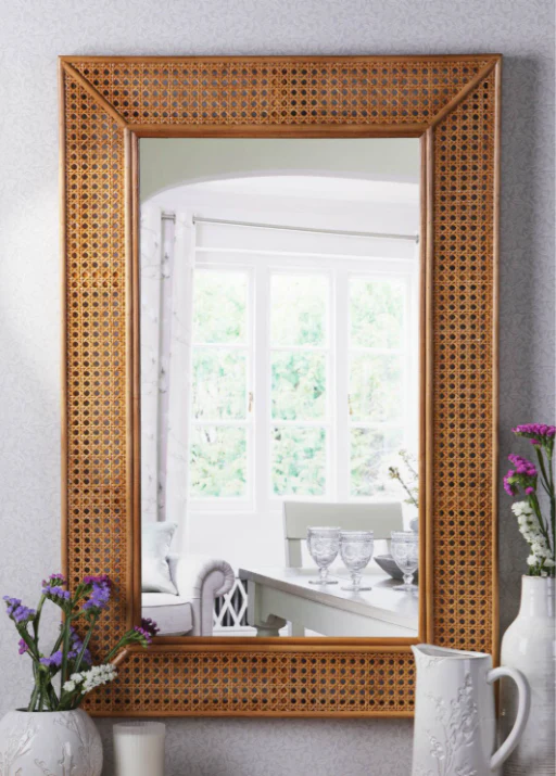 Bayden Mirror Rattan - Image 4