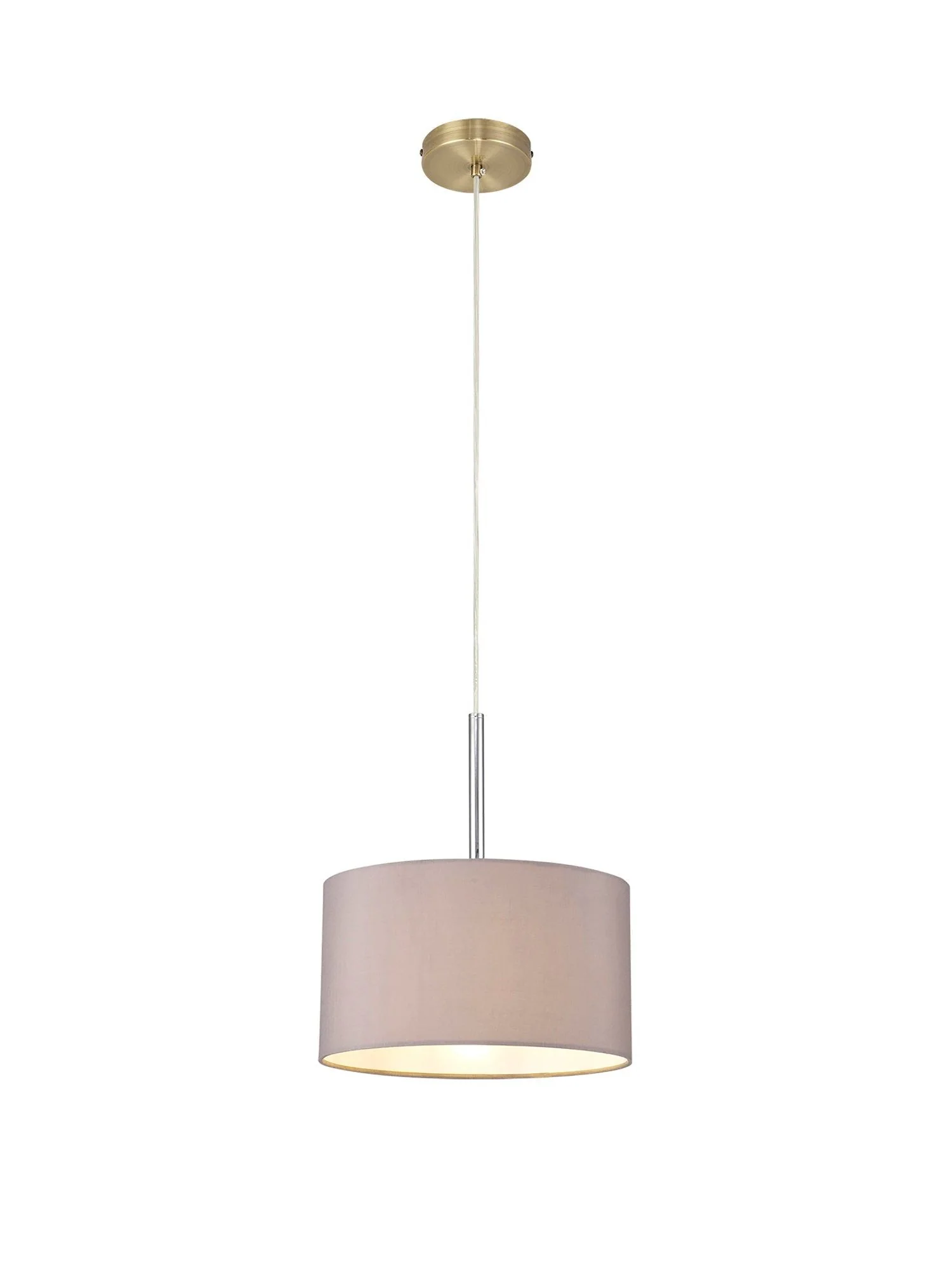 Baymont 1 Light 30cm Hanging Shade Lights Various Colurs,  Faux Silk Fabric Shade - Image 15