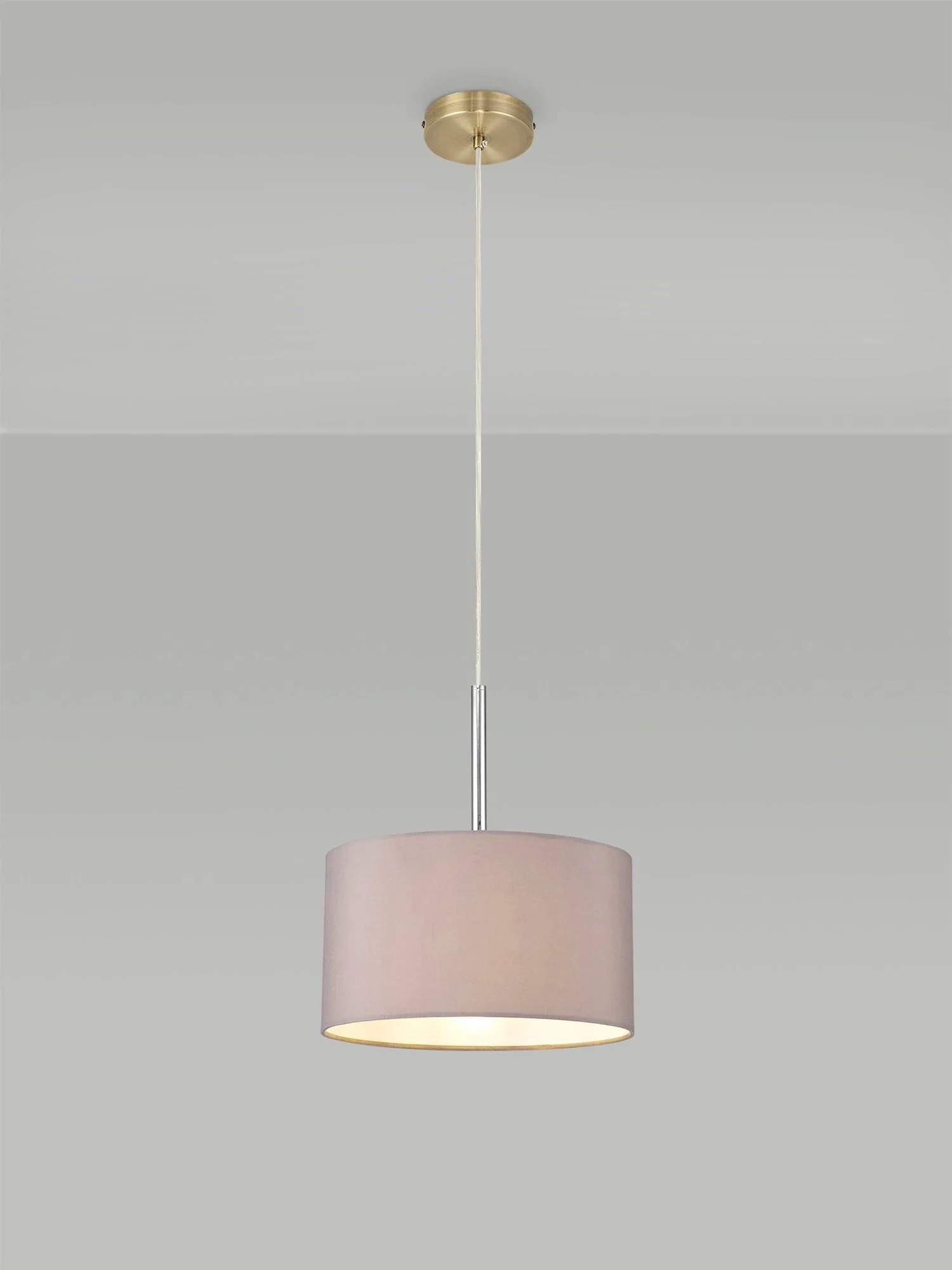 Baymont 1 Light 30cm Hanging Shade Lights Various Colurs,  Faux Silk Fabric Shade - Image 16