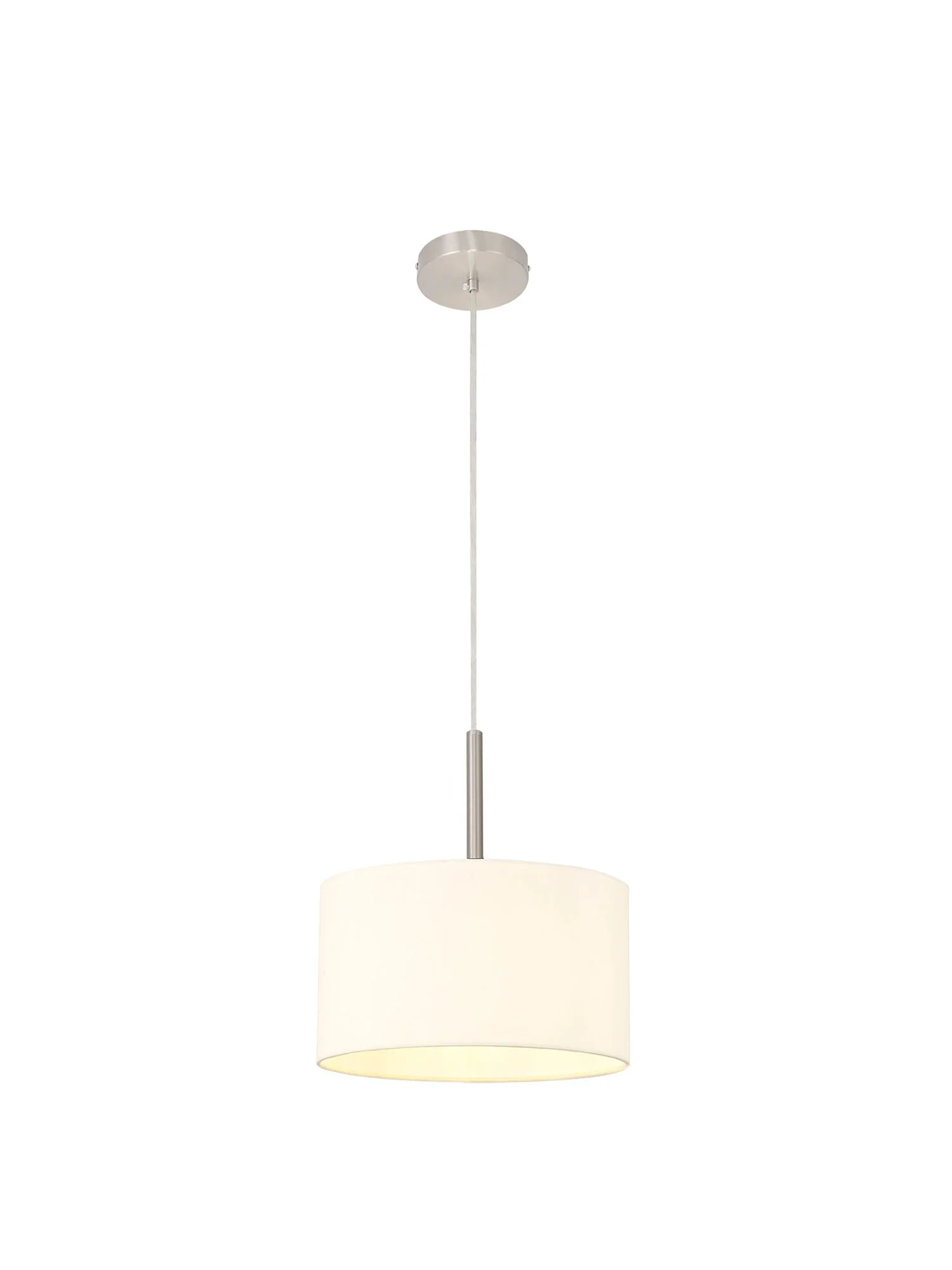 Baymont 1 Light 30cm Hanging Shade Lights Various Colurs,  Faux Silk Fabric Shade - Image 17