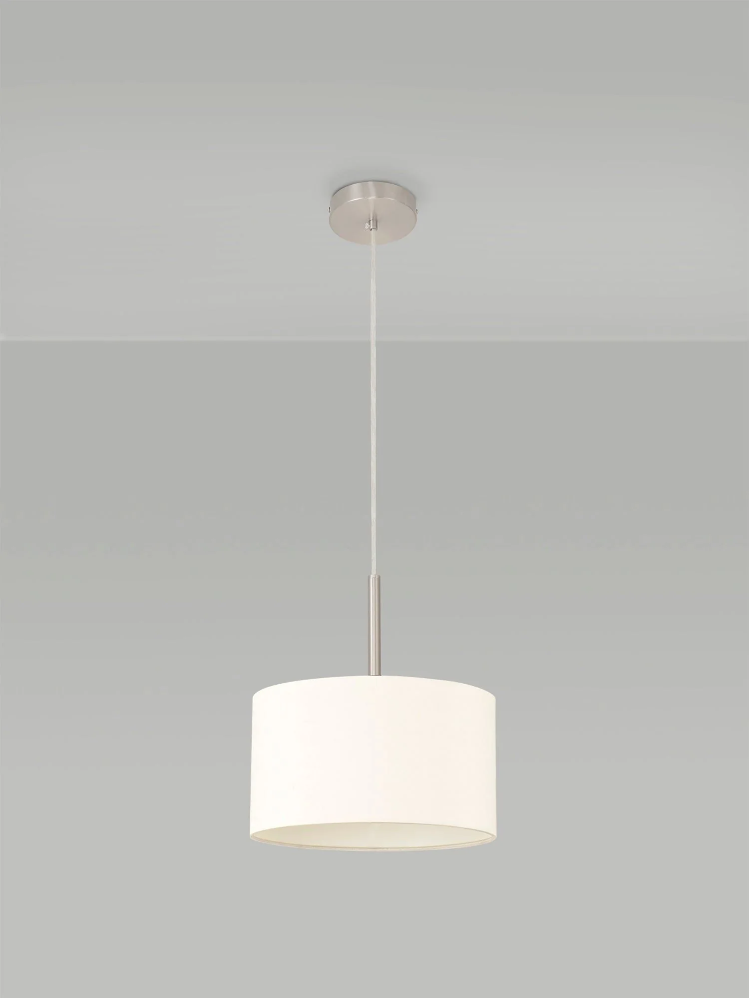 Baymont 1 Light 30cm Hanging Shade Lights Various Colurs,  Faux Silk Fabric Shade - Image 18