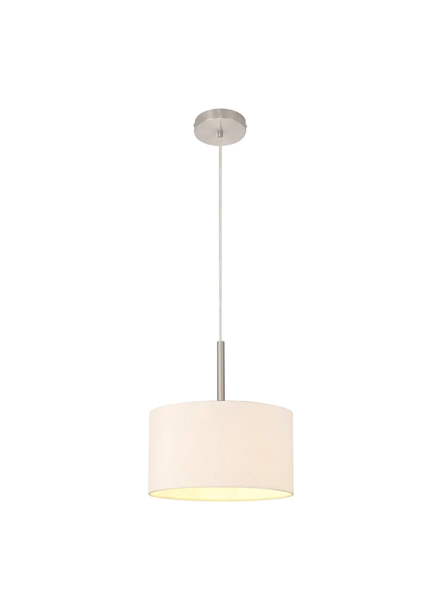 Baymont 1 Light 30cm Hanging Shade Lights Various Colurs,  Faux Silk Fabric Shade - Image 19