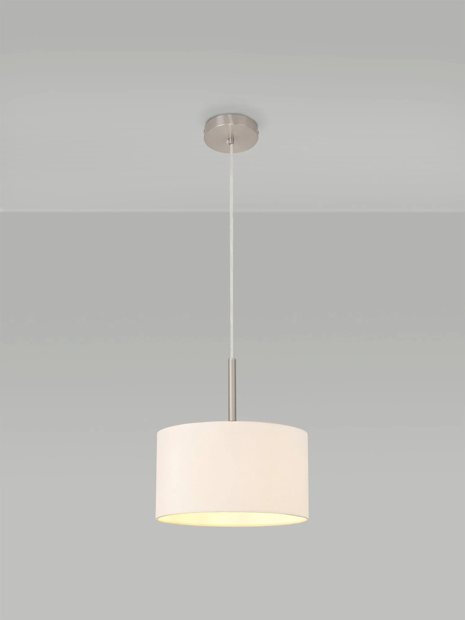 Baymont 1 Light 30cm Hanging Shade Lights Various Colurs,  Faux Silk Fabric Shade - Image 20
