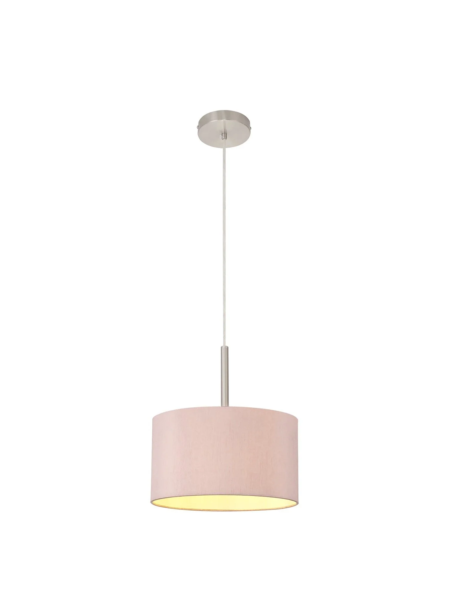 Baymont 1 Light 30cm Hanging Shade Lights Various Colurs,  Faux Silk Fabric Shade - Image 21