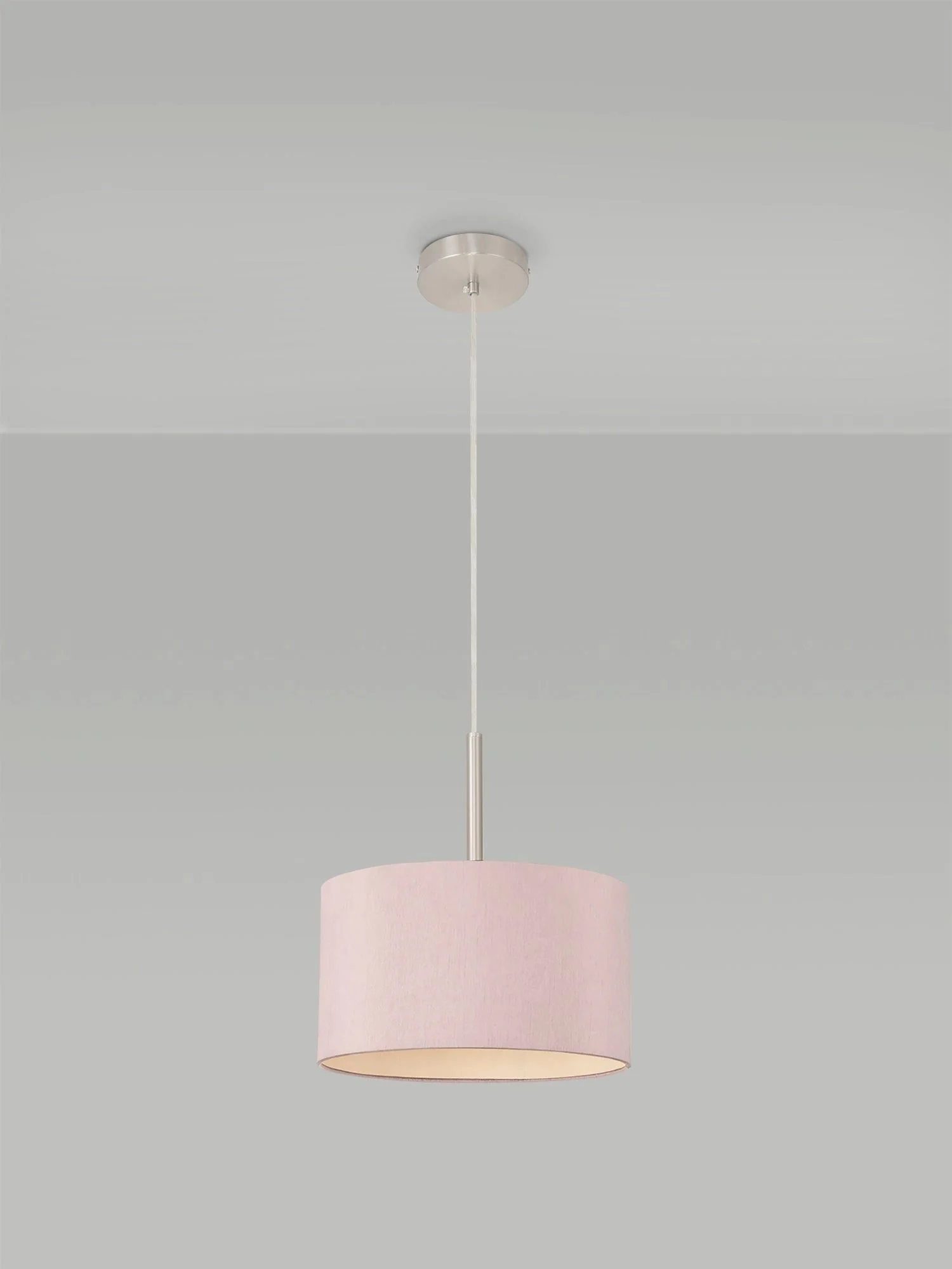 Baymont 1 Light 30cm Hanging Shade Lights Various Colurs,  Faux Silk Fabric Shade - Image 22