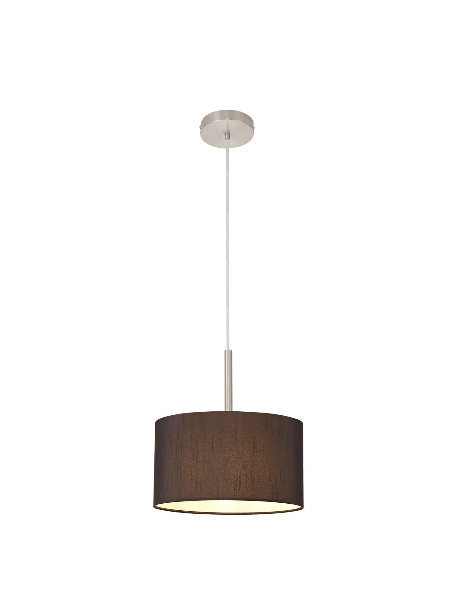 Baymont 1 Light 30cm Hanging Shade Lights Various Colurs,  Faux Silk Fabric Shade - Image 29