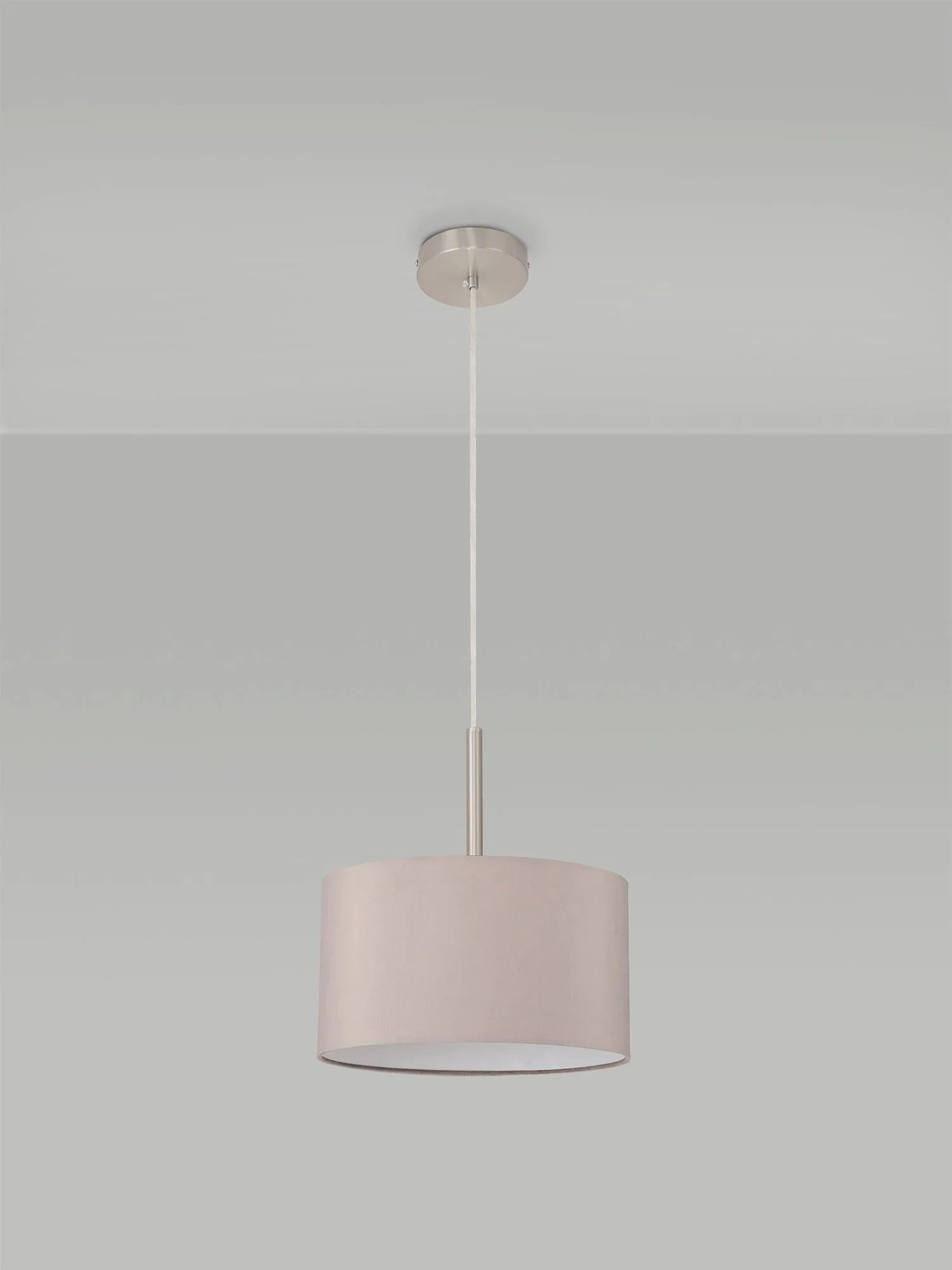 Baymont 1 Light 30cm Hanging Shade Lights Various Colurs,  Faux Silk Fabric Shade - Image 32
