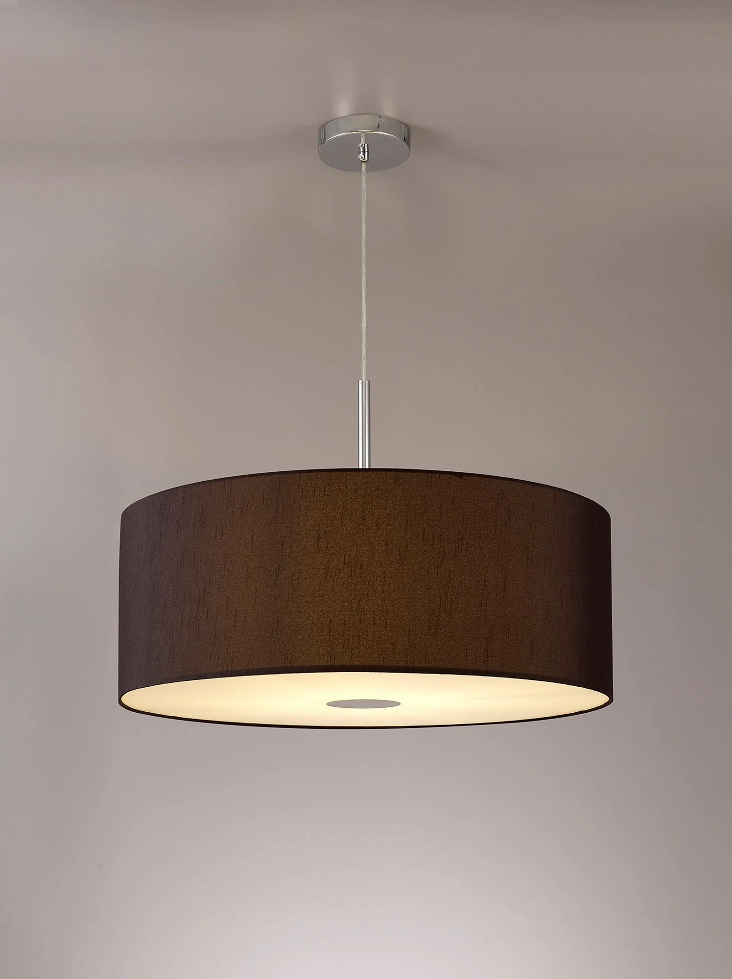 Baymont 1 Light 60cm Hanging Shade Lights Various Colurs,  Faux Silk Shade - Image 12
