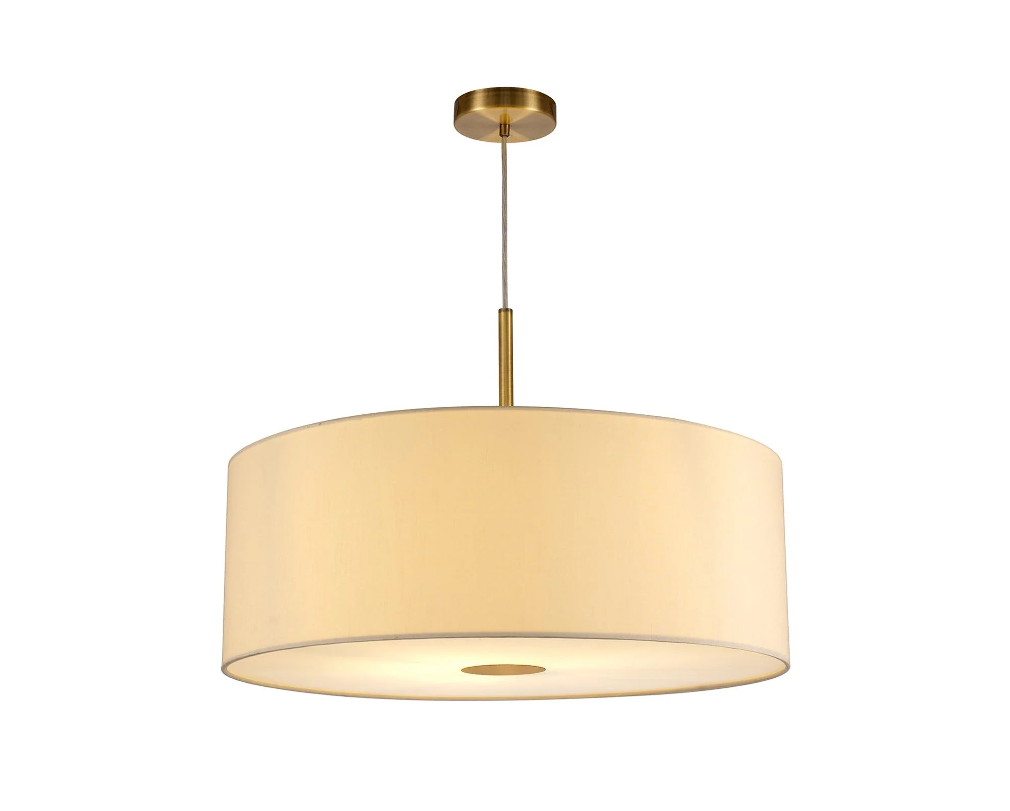 Baymont 1 Light 60cm Hanging Shade Lights Various Colurs,  Faux Silk Shade - Image 15