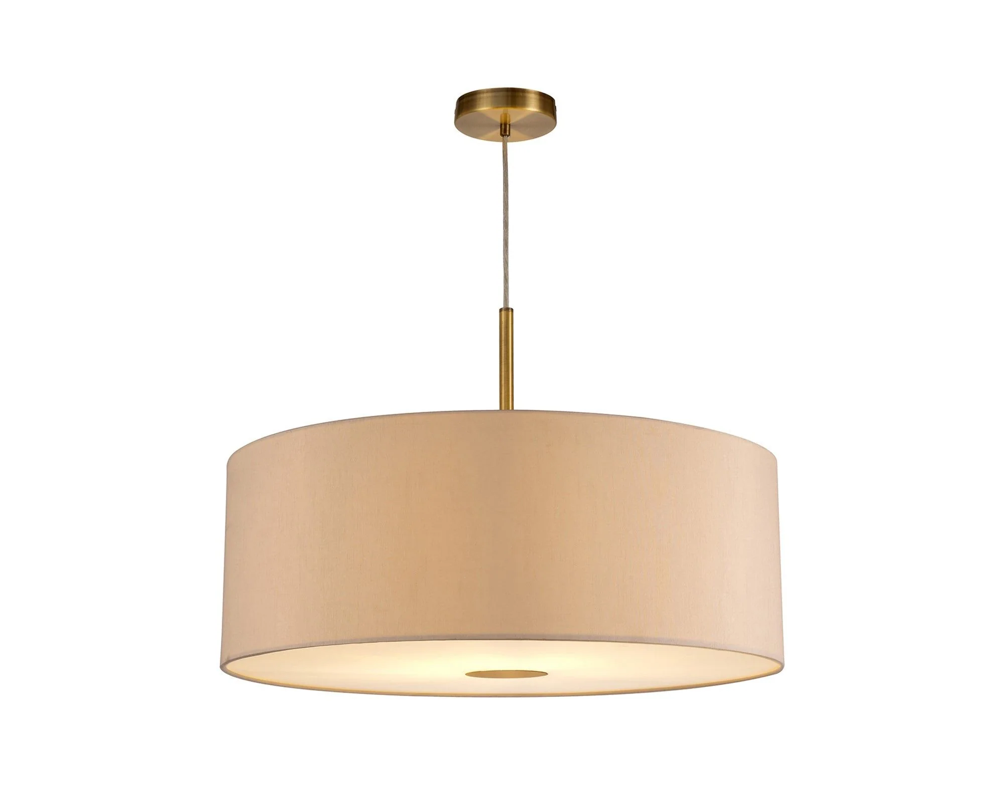 Baymont 1 Light 60cm Hanging Shade Lights Various Colurs,  Faux Silk Shade - Image 17