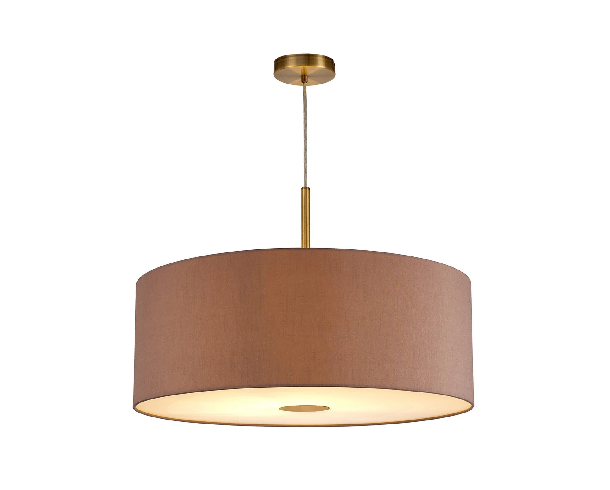 Baymont 1 Light 60cm Hanging Shade Lights Various Colurs,  Faux Silk Shade - Image 19
