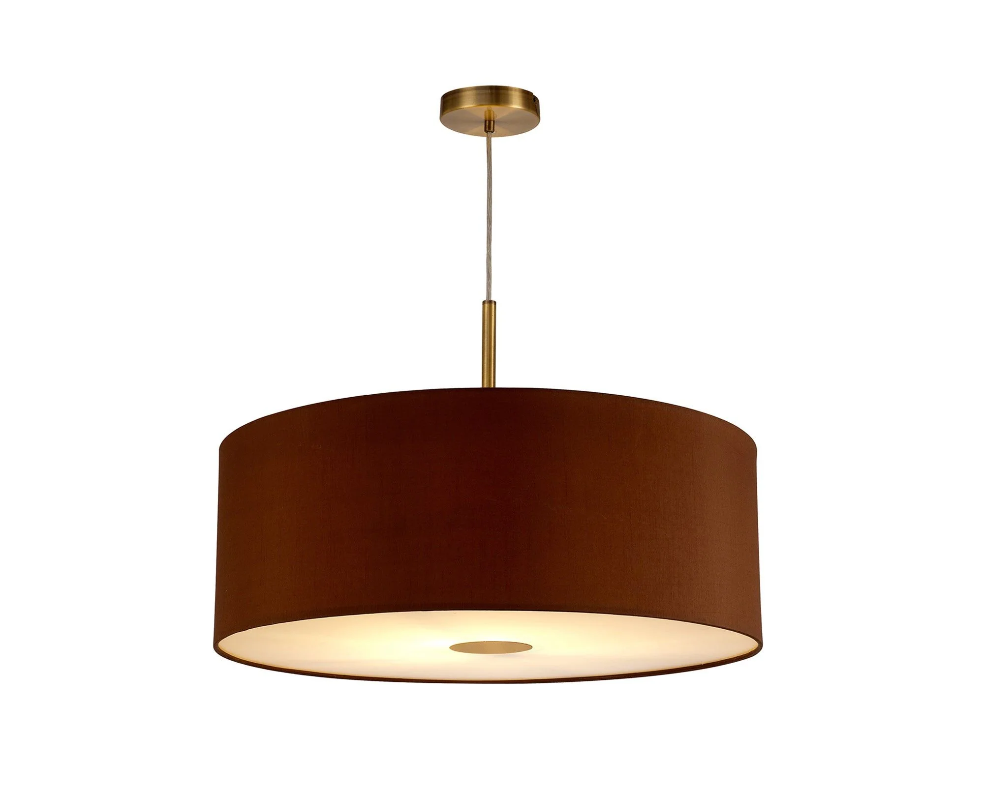 Baymont 1 Light 60cm Hanging Shade Lights Various Colurs,  Faux Silk Shade - Image 21