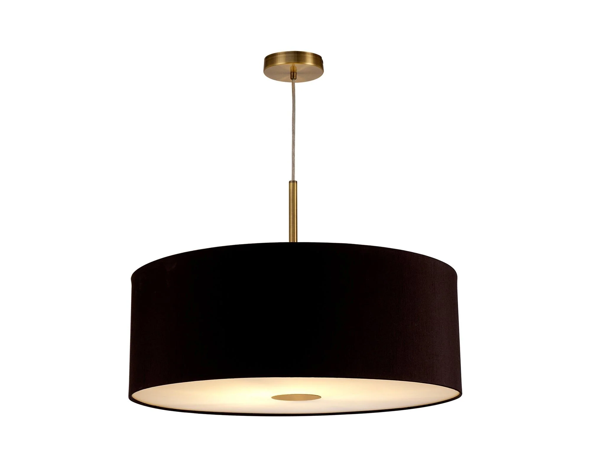 Baymont 1 Light 60cm Hanging Shade Lights Various Colurs,  Faux Silk Shade - Image 23