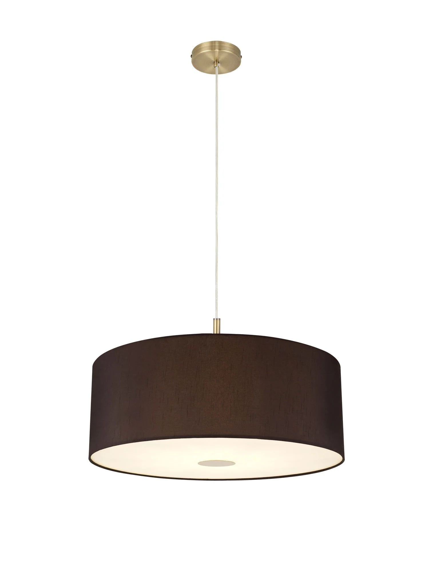 Baymont 1 Light 60cm Hanging Shade Lights Various Colurs,  Faux Silk Shade - Image 27