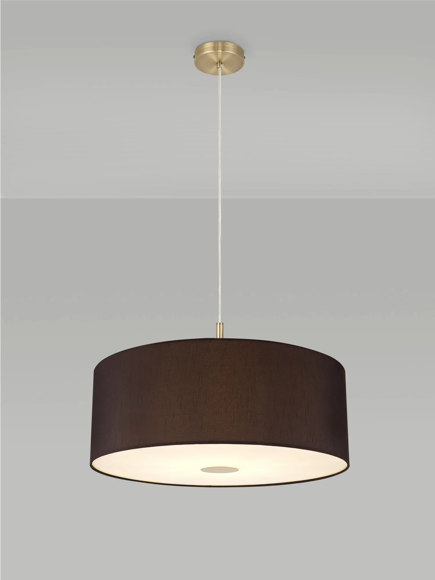 Baymont 1 Light 60cm Hanging Shade Lights Various Colurs,  Faux Silk Shade - Image 28