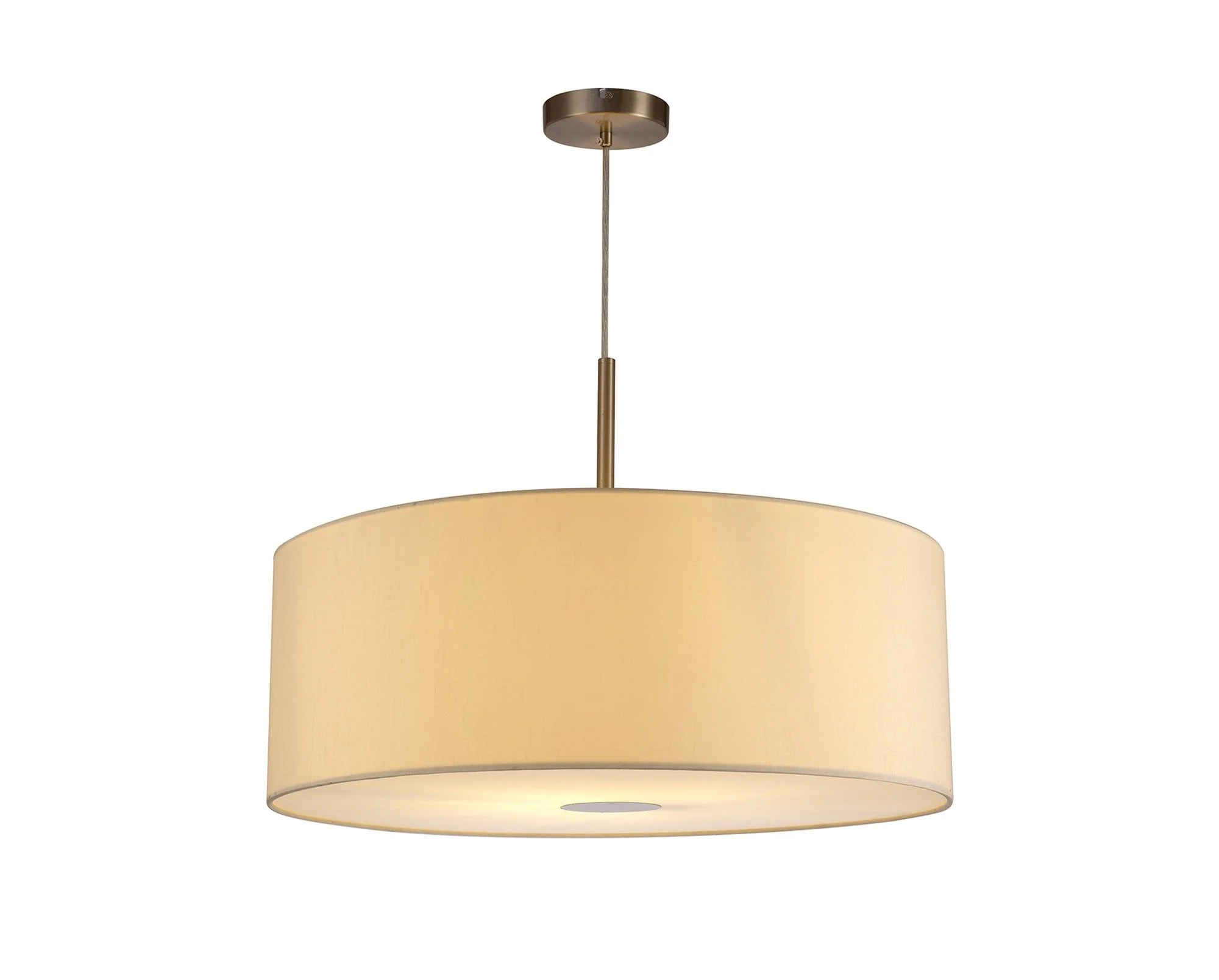 Baymont 1 Light 60cm Hanging Shade Lights Various Colurs,  Faux Silk Shade - Image 31